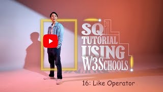 SQL  Like Operator  W3Schools SQL Tutorial [upl. by Willumsen]