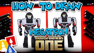 How To Draw Megatron From Transformers One Movie [upl. by Franzoni]