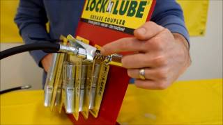 LockNLube Grease Coupler XL  Features and Demonstration [upl. by Sorensen838]