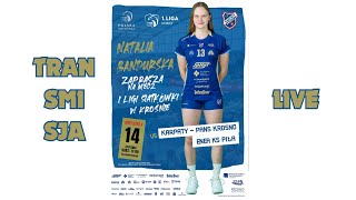 LIVE  Karpaty  PANS Krosno vs Enea KS Piła  XV kolejka I ligi kobiet [upl. by Ardnoed]