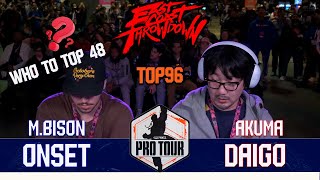 for the pass to the top 48 daigo vs onset TOP 96  East Coast Throwdown  Capcom Pro Tour 2024 ▰ [upl. by Eedrahc]