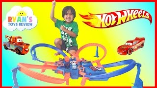 Hot Wheels Criss Cross Crash Track Motorized Toys Cars for Kids [upl. by Acina]