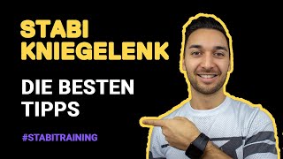 KNIEGELENK STABILISIEREN  Die besten Tipps [upl. by Asyar]