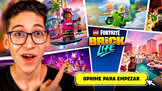 ¡AHORA MISMO NUEVO MODO de ROLEPLAY BRICK LIFE en LEGO FORTNITE LLEGO GTA 6 A FORTNITE [upl. by Eleanora502]