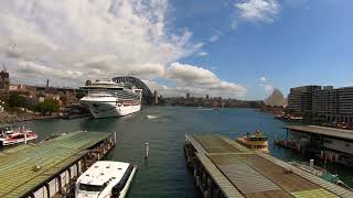 Pacific Adventure arriving in Sydney 27 December 2023 [upl. by Darra]