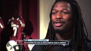 Jadeveon Clowney talks quotThe Hitquot and about Sitting Out Next Season [upl. by Georgeta]