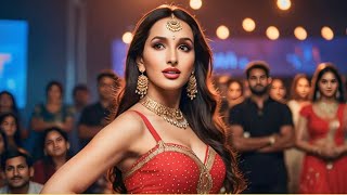 Nora Fatehi New Hindi Song  New bollywood Full Hindi Song  sunny music 🎶 norafatehi love [upl. by Alocin]