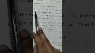 Functional dependency  problem 1  linear algebra and calculus  study spot [upl. by Rodenhouse]