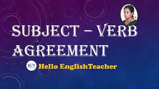 Subject Verb Agreement  Basic Rules [upl. by Anuahc]