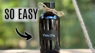 Make vanilla extract at home in 3 simple steps [upl. by Haerle]