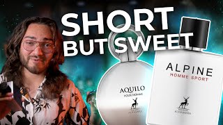 Aquilo amp Alpine Homme Sport by Maison Alhambra  Fragrance Review [upl. by Ettevroc]