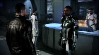 Mass Effect 3  Meeting up with Jacob Taylor at Huerta Memorial Hospital [upl. by Asena]