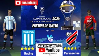 Racing vs ParanaenseCopa Sudamericana 2024Football League 2024 [upl. by Ahsilahs]