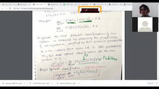 ISE Department  Bayes Optimal Classifier and Naive Bayes Algorithm [upl. by Sturrock409]