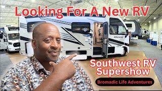 Looking For A New RV  Southwest RV Supershow [upl. by Nelac]