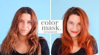 Color Mask Copper  Color Refreshing Deep Conditioning Treatment [upl. by Zischke]