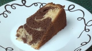 Chocolate Marble Cake Recipe [upl. by Atihcnoc]