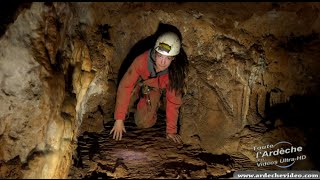 Ardèche  Découverte de la spéléologie 4K [upl. by Cassius690]