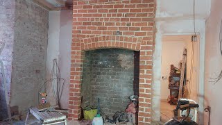 Transformation of a Victorian chimney breast into a decorative kitchen feature [upl. by Lidia]