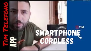 App Tim Telefono Router Tim Hub Plus ZTE come trasformare lo smartphone in cordless [upl. by Faubion447]