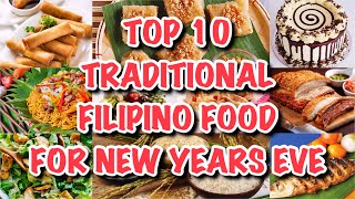 TOP 10 TRADITIONAL FILIPINO FOOD FOR NEW YEARS EVE  MEDIA NOCHE  Pepperhona’s Kitchen [upl. by Airdnalahs]