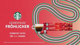 Gemeinsam fröhlicher mit dem Starbucks® Weihnachtsgenuss [upl. by Caputto]