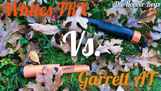 Whites TRX vs Garrett Propointer AT Pinpointer Test amp Review [upl. by Johppah708]