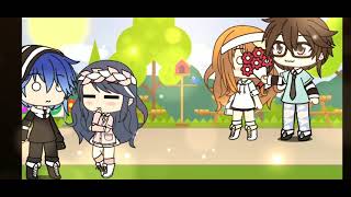 Someone catch those flowers  Gacha Life MLB  Lukanette ❤️👌 [upl. by Tudela]