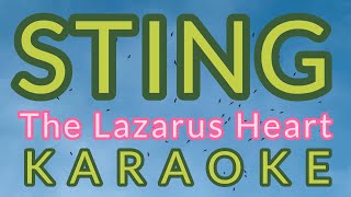 Sting KARAOKE The Lazarus Heart [upl. by Akere]