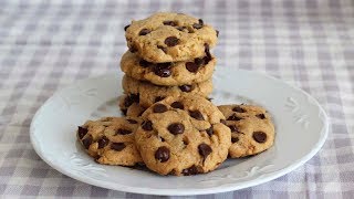 RECETA DE COOKIES AMERICANAS CON CHOCOLATE [upl. by Shum]