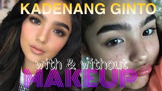 With and Without MakeUp Andrea Brillantes [upl. by Gnoy288]