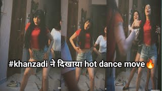 khanzadi shared hot latest dance moves video with sonia Khanzadi so talented girl abhizadi [upl. by Wilhelmine]