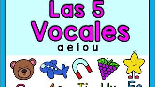 Estrellita Las vocales A E I O U Las 5 vocales Sonidos Iniciales [upl. by Anauqed636]