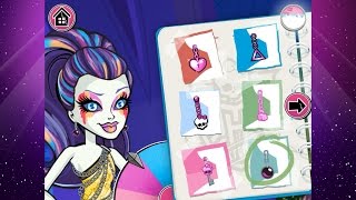 Monster High Dress Up Games Fun Coloring Budge World [upl. by Edyak]