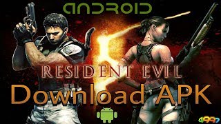 Download RESIDENT EVIL 5 On ANDROID  APKDATA  5Hindi [upl. by Suirauqed]