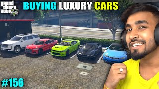 BUYING LUXURY CARS FOR MONEY  TECHNO GAMERZ GTA 5 GAMEPLAY 156 [upl. by Anilem959]