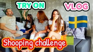 VÁSÁRLÁS KIHÍVÁSFELPRÓBÁLÁS  SVÉDORSZÁGI ÉLETÜNKFAMILY VLOGS [upl. by Sema998]