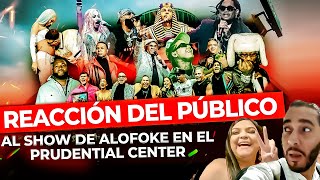 Público reacciona al show de Alofoke en el Prudential [upl. by Nnayllehs981]