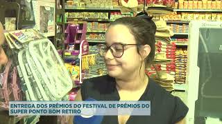 ENTREGA DOS PRÊMIOS DO FESTIVAL DE PRÊMIOS DO SUPER PONTO BOM RETIRO EM ALTO TAQUARI [upl. by Ymiaj]