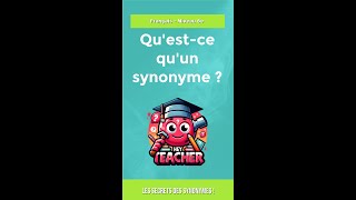 Les Secrets des Synonymes [upl. by Onder]