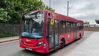 FULL ROUTE VISUAL  Route P4 Brixton  Lewisham Station  YX65 RRY [upl. by Nakashima]