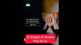 Divine Inspiration Day 1025  StLawrence Church Mallandur  StBridget of Sweden pray for us [upl. by Hukill]