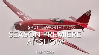 Shuttleworth Season Premiere Airshow 2022 [upl. by Metabel724]