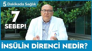 İNSÜLİN DİRENCİ NEDİR  EN ÖNEMLİ 7 SEBEBİ  5 Dakikada Sağlık [upl. by Geraint]