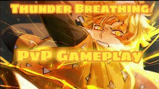 Thunder Breathing Flashy Combo PvP Montage  Demon Slayer RPG 2 Roblox [upl. by Bois171]