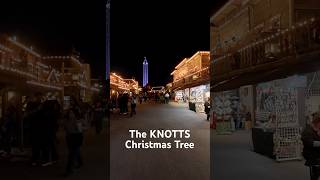 Christmas Tree Reveal  Knott’s Merry Farm [upl. by Delacourt]