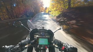 Honda CBF 1000 Riding Uphill Delkevic Exhaust [upl. by Alfi]