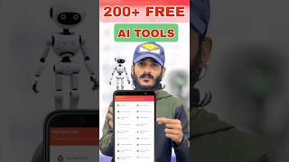 200 Free ai Tools shorts reels aifreeaitools [upl. by Sonafets]