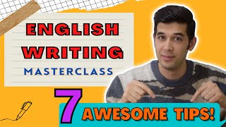 English Writing Masterclass Improve Your Writing [upl. by Nowd1]