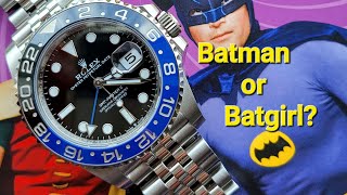 Rolex GMT Master 2 126710BLNR Batgirl  why the jubilee bracelet is the way to go [upl. by Doyle63]